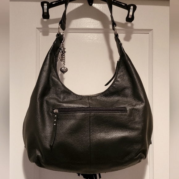 NWOT Harley Davison Genuine Cowhide Studded Fringe Wild West Hobo Purse β οΈ π€ β οΈ - Picture 2 of 10